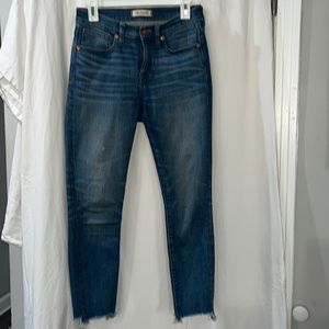 Madewell High Rise 9” skinny Jean